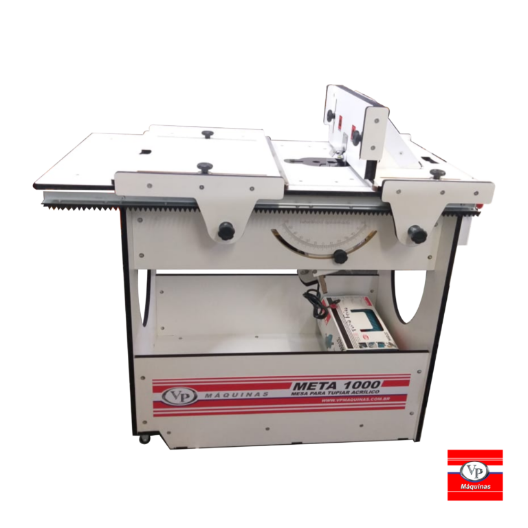 META 1000 – MESA PARA TUPIAR, CHANFRAR E USINAR